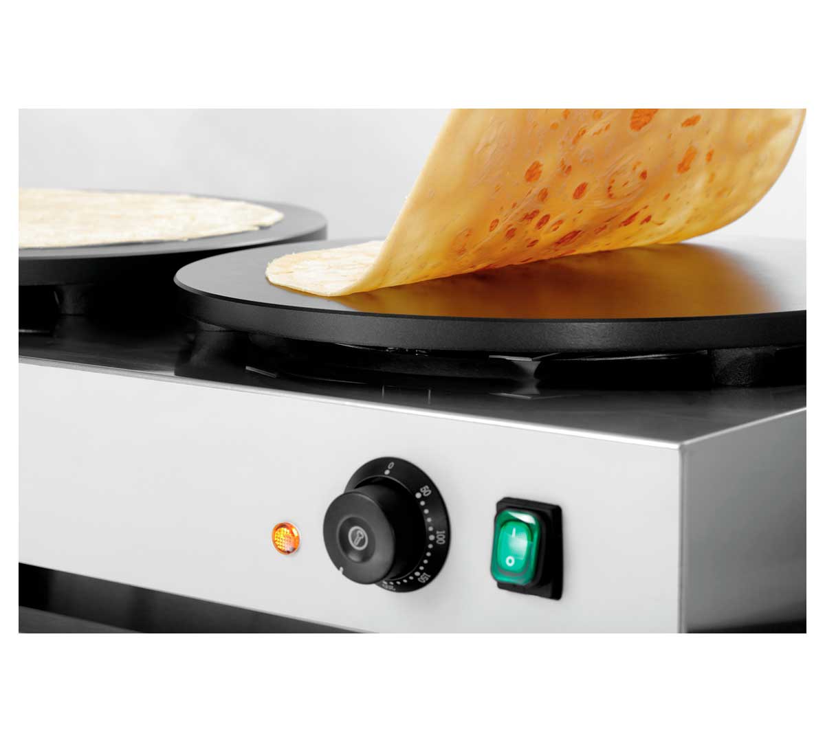 BARTSCHER - CREPERA 2CP400 ELÉCTRICA - DOBLE - DIÁMETRO 40CM