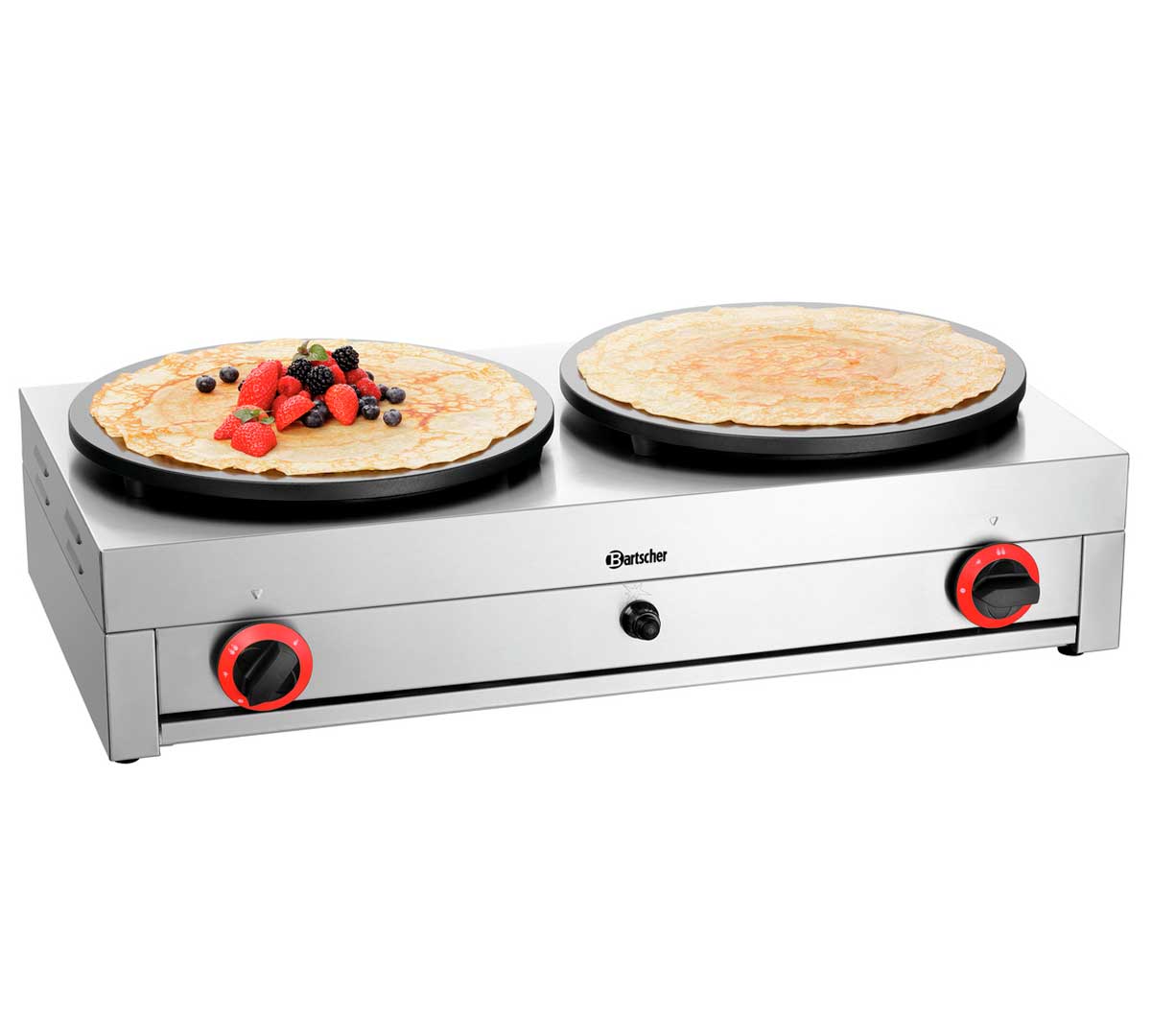 BARTSCHER - CREPERA 2CP400G GAS - DOBLE - DIÁMETRO 40CM