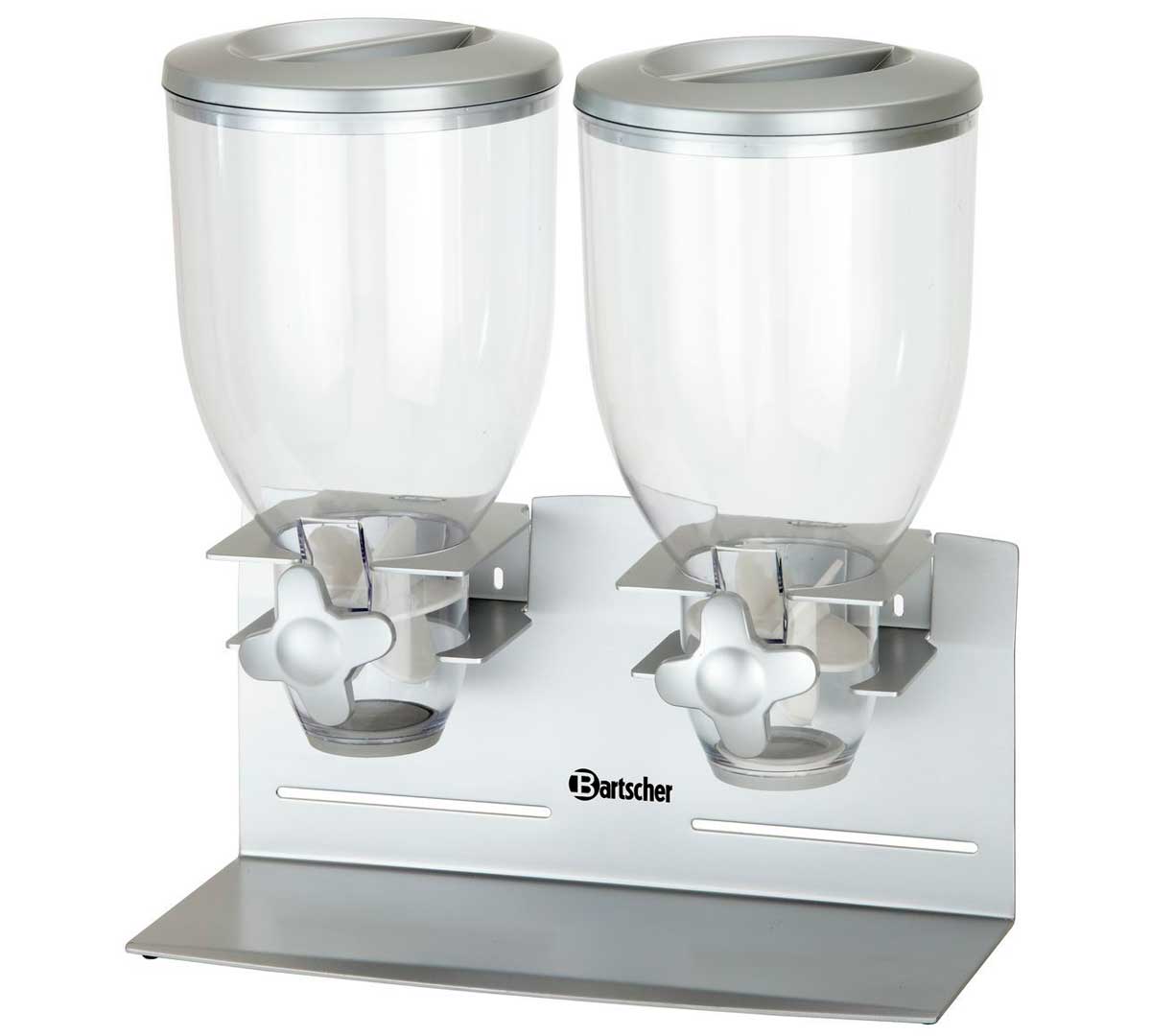 BARTSCHER - DISPENSADOR DE CEREALES DOBLE - CAPACIDAD 7 LITROS
