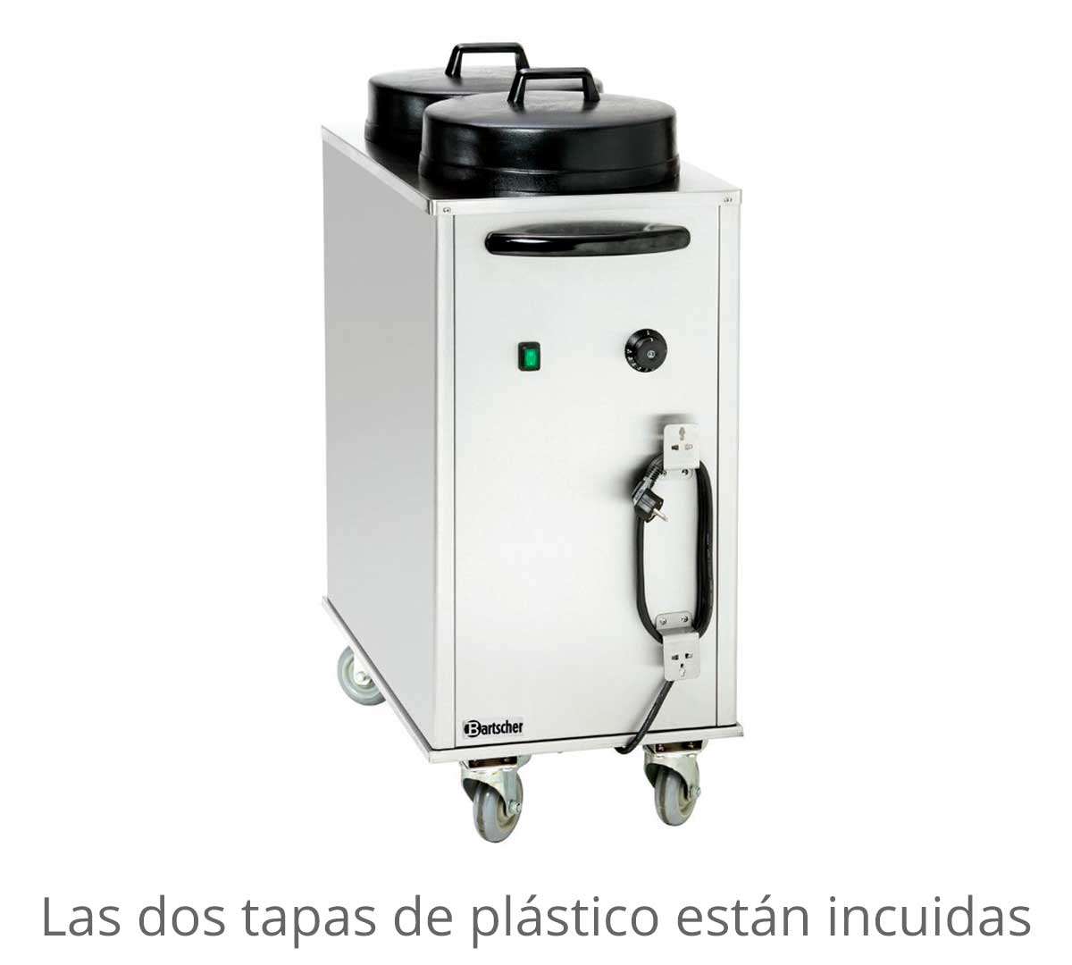 BARTSCHER - DISPENSADOR DE PLATOS - CAPACIDAD 100 PLATOS