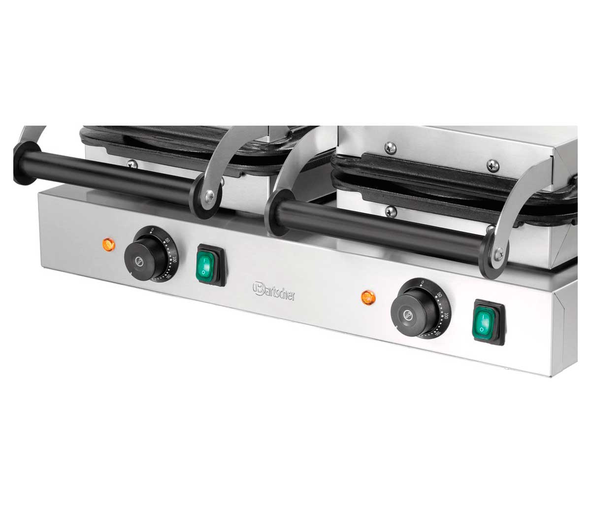 BARTSCHER - GOFRERA DOBLE 2HW211 - PLACA HIERRO - POTENCIA 4,4KW