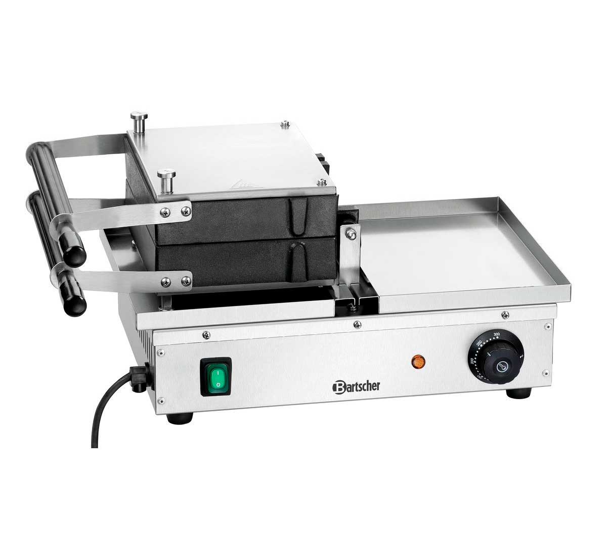 BARTSCHER - GOFRERA DELUXE II - PLACA ALUMINIO - POTENCIA 1,5KW