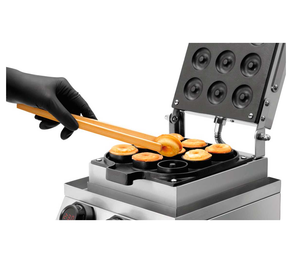 BARTSCHER - GOFRERA MDI DONUT 900 - PLACA ALUMINIO - POTENCIA 1,8KW