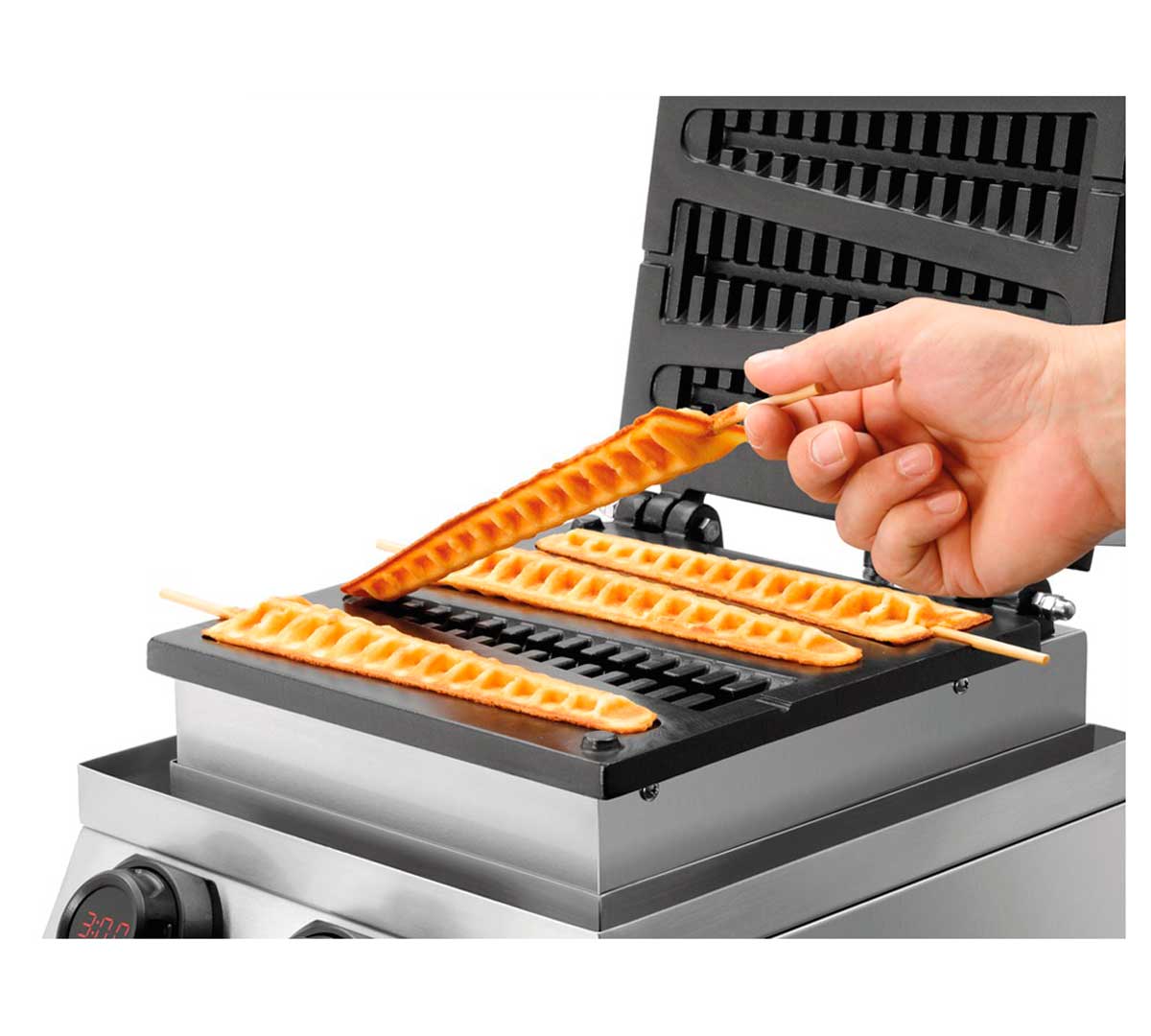 BARTSCHER - GOFRERA MDI LOLLY 400 - PLACA ALUMINIO - POTENCIA 1,8KW