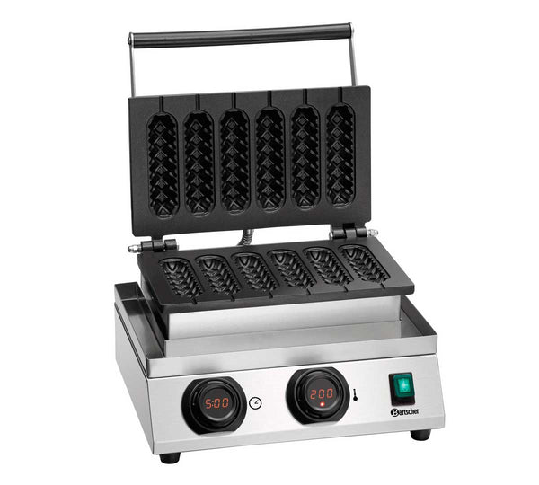 BARTSCHER - GOFRERA MDI LOLLY 600 - PLACA ALUMINIO - POTENCIA 1,8KW