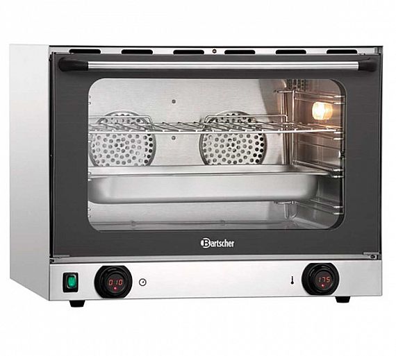 BARTSCHER - HORNO CONVECCIÓN AT211-MDI ELÉCTRICO - 4 BANDEJAS GN 1/1