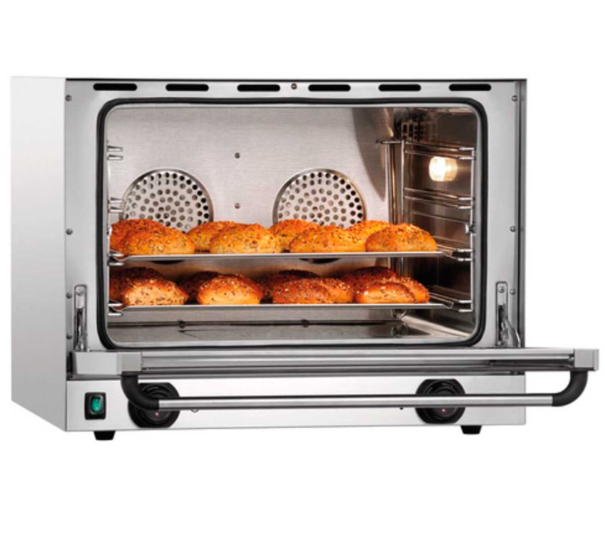 BARTSCHER - HORNO CONVECCIÓN AT211-MDI ELÉCTRICO - 4 BANDEJAS GN 1/1