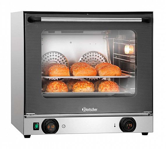 BARTSCHER - HORNO DE CONVECCIÓN AT90-MDI ELÉCTRICO - 4 BANDEJAS 43,8x31,5CM