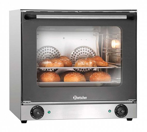 BARTSCHER - HORNO DE CONVECCIÓN AT90-ST ELÉCTRICO - 4 BANDEJAS 43,8x31,5CM