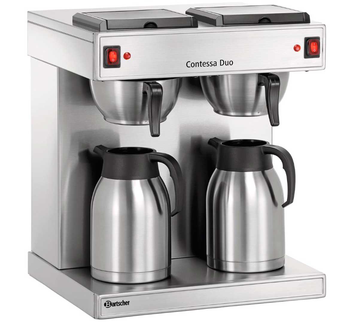 BARTSCHER - MÁQUINA DE CAFÉ CONTESSA DUO - 2x2 LITROS