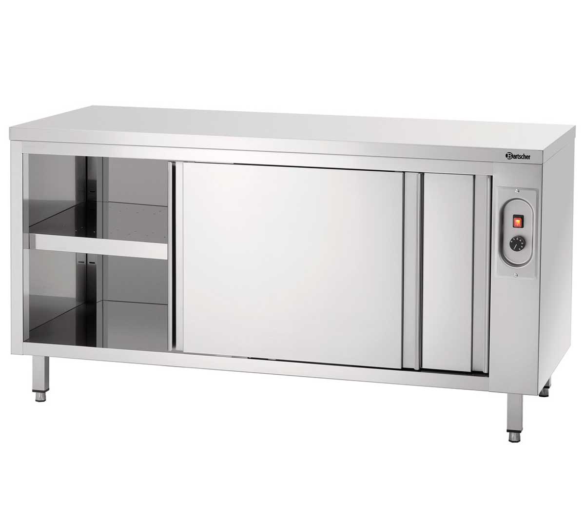 BARTSCHER - MESA CALIENTE CENTRAL 700 - FONDO 70CM