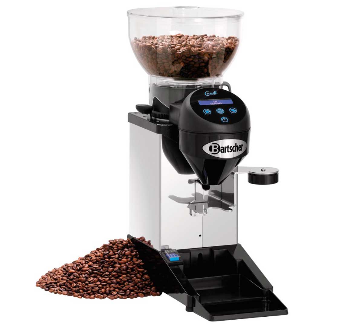 BARTSCHER - MOLINO DE CAFÉ TAURO DIGITAL - MUELA PLANA Ø 6CM - 275