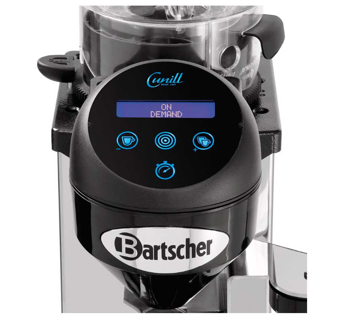 BARTSCHER - MOLINO DE CAFÉ TAURO DIGITAL - MUELA PLANA Ø 6CM - 275