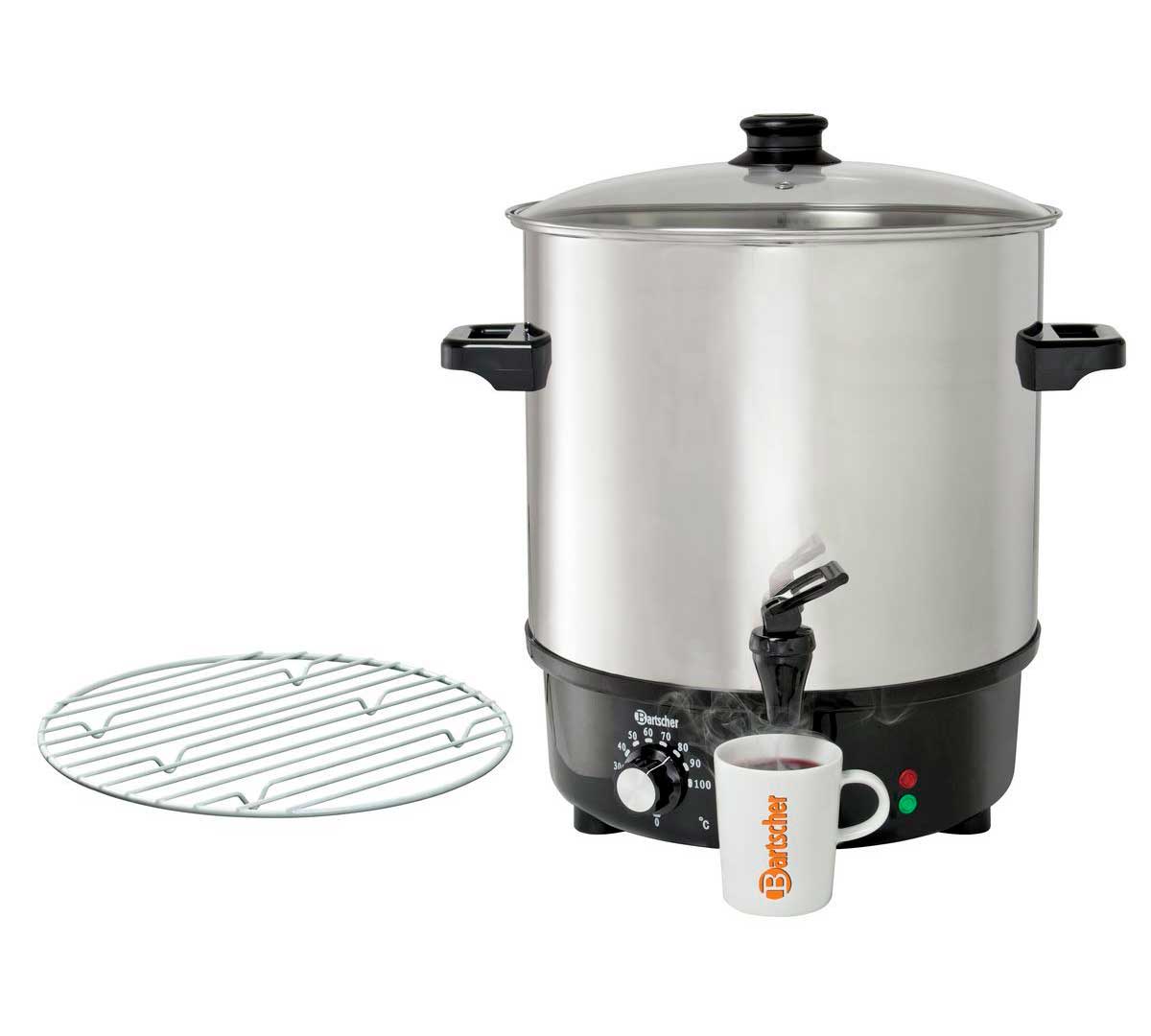 BARTSCHER - OLLA VINO CALIENTE ACERO INOX