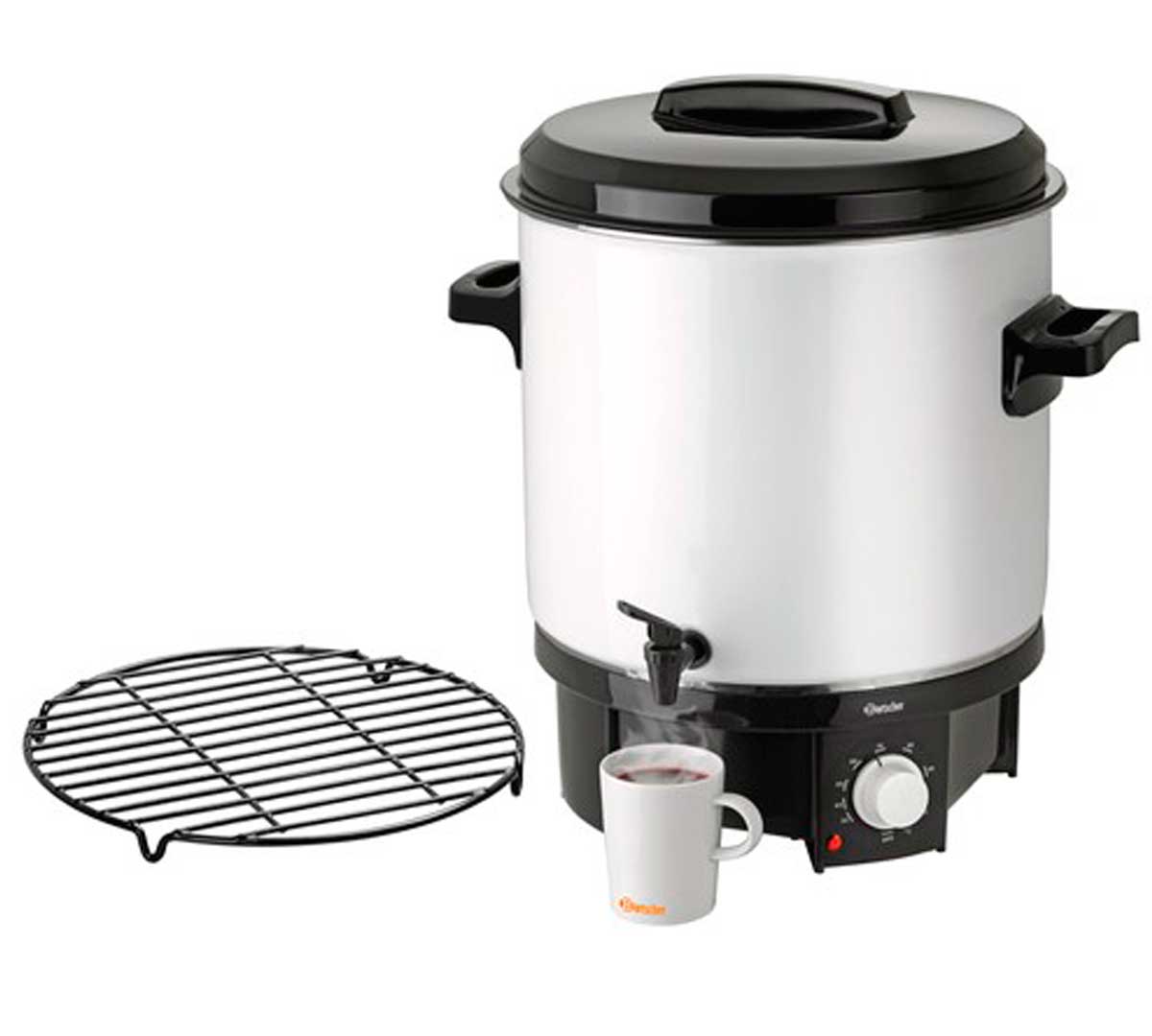 BARTSCHER - OLLA VINO CALIENTE GE 28 LITROS