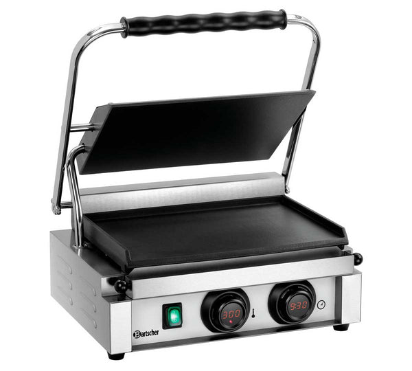 BARTSCHER - PARRILLA DE CONTACTO PANINI MDI 1G - PLACA LISA – ANCHO 41CM - POTENCIA 2,2KW