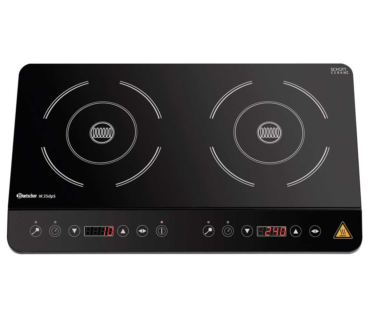 BARTSCHER - PLACA DE INDUCCIÓN IK 35dpS - FONDO 36CM - POTENCIA 3,5KW