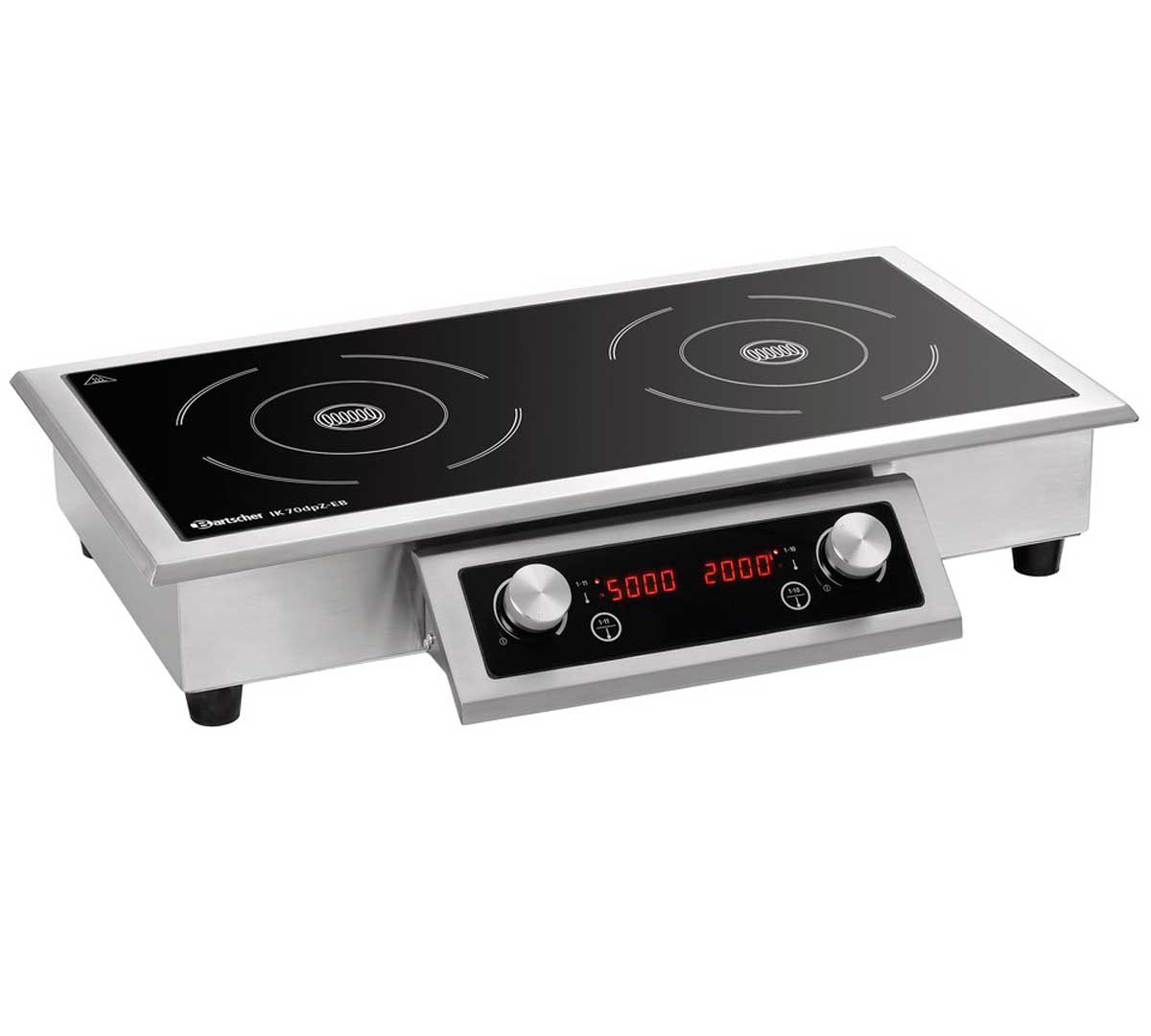 BARTSCHER - PLACA DE INDUCCIÓN IK 70DPZ-EB - FONDO 48,5CM - POTENCIA 7KW