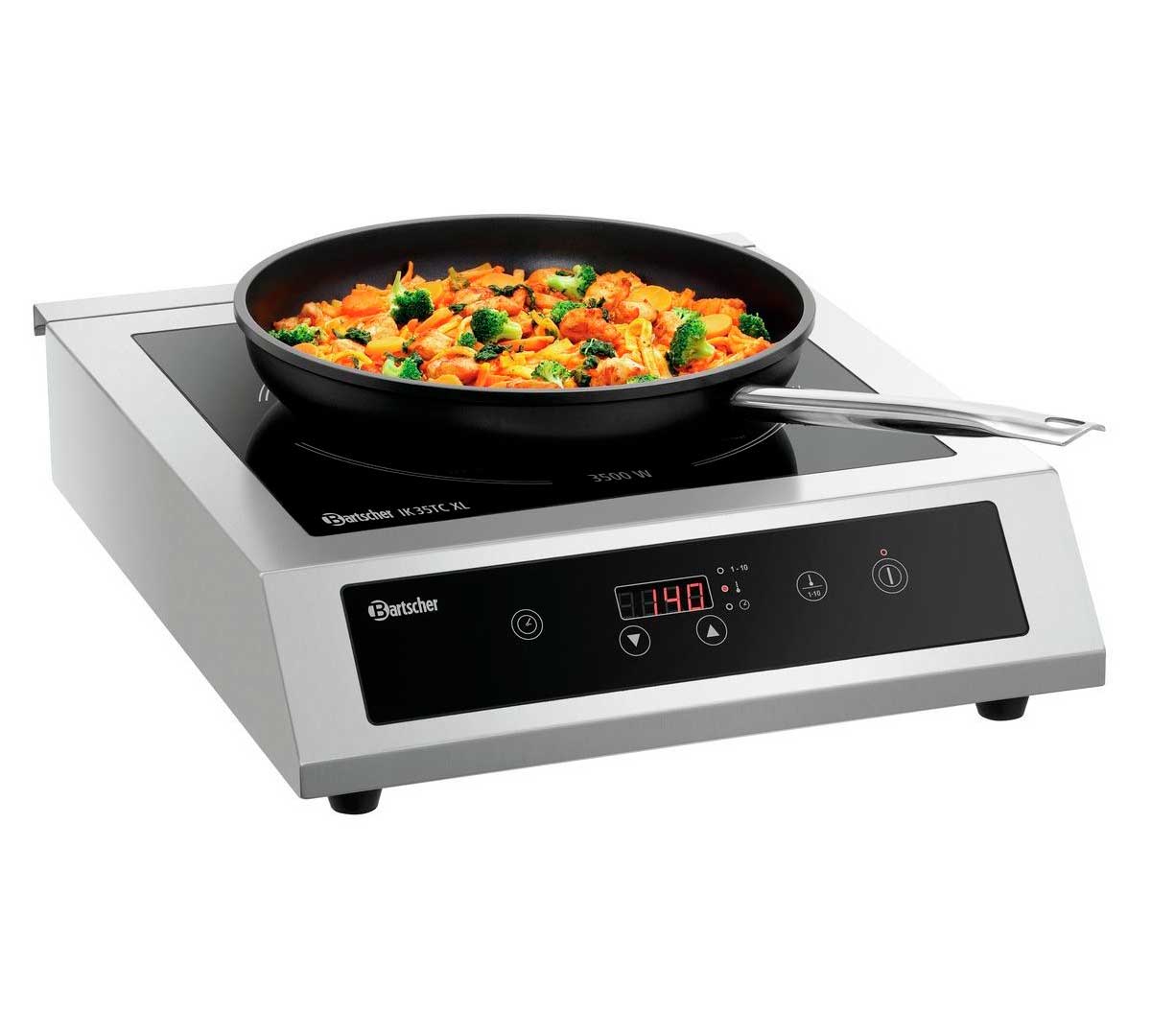 BARTSCHER - PLACA DE INDUCCIÓN IK 35TC - FONDO 44,5CM - POTENCIA 3,5KW