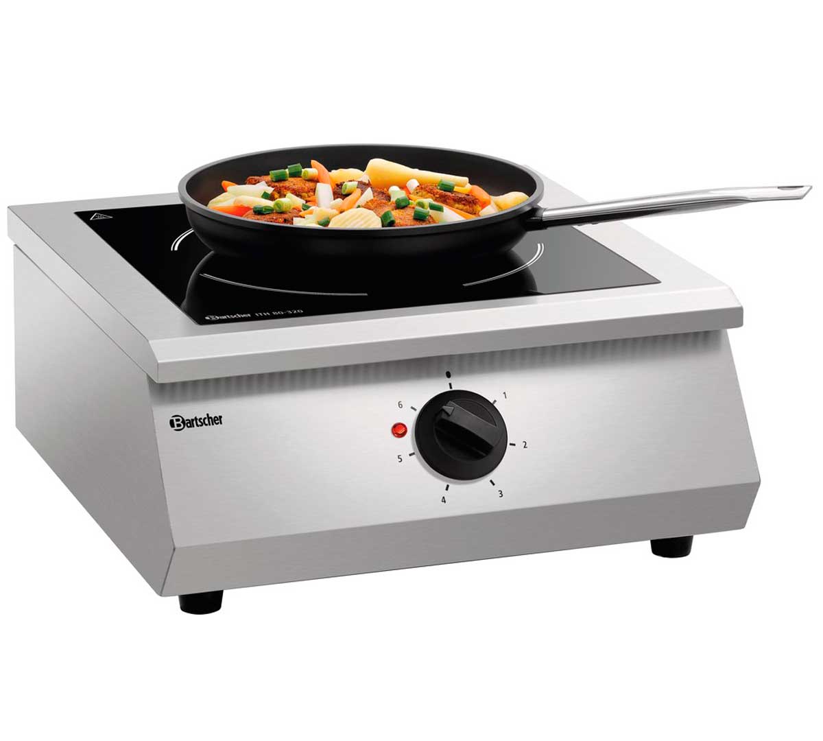 BARTSCHER - PLACA DE INDUCCIÓN ITH 80-320 - FONDO 54CM - POTENCIA 8KW