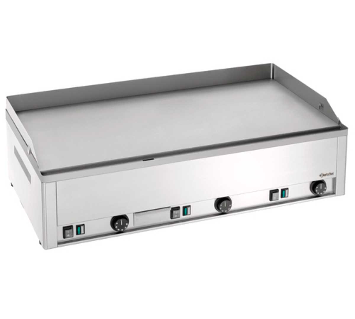 BARTSCHER - PLANCHA FRY TOP DE ACERO PLACA LISA GDP 980E G ELÉCTRICA - FONDO 58 CM - 9KW