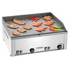 BARTSCHER - PLANCHA FRY TOP DE ACERO PLACA MIXTA GDP 650E GR ELÉCTRICA - FONDO 58 CM - 6KW