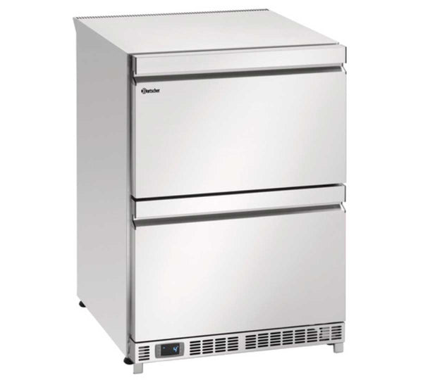 BARTSCHER - REFRIGERADOR CON CAJONES 600S2 - 2 CAJONES DE 20KG