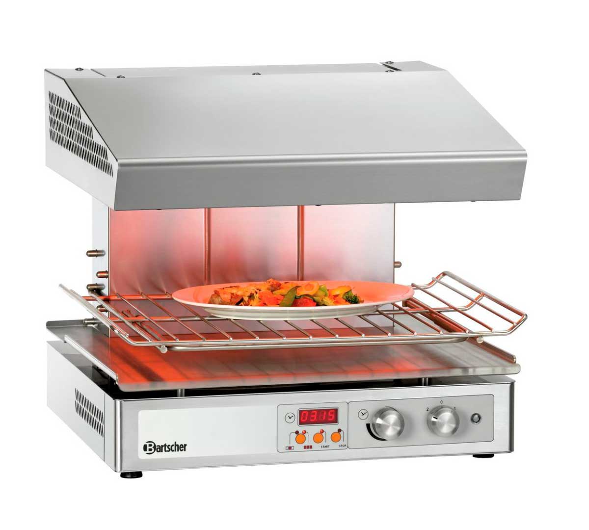 BARTSCHER - SALAMANDRA HI-LIGHT 600 2Z - ELÉCTRICA - POTENCIA 4,5KW