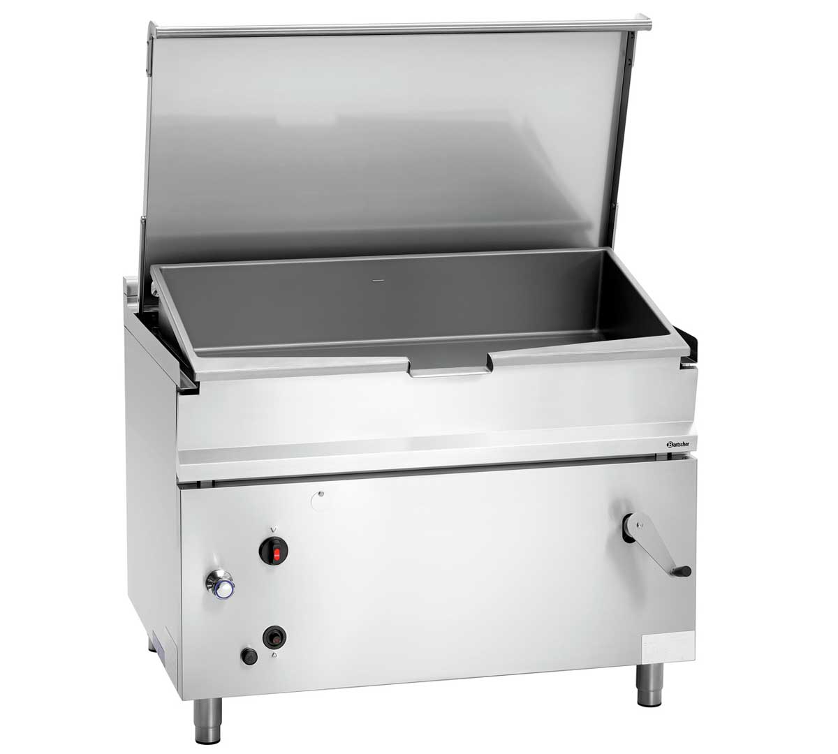 BARTSCHER - SARTÉN BASCULANTE GAS G120LHK - FONDO 90 CM - 120 LITROS