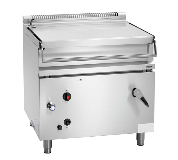 BARTSCHER - SARTÉN BASCULANTE GAS G80LHK - FONDO 90 CM - 80 LITROS