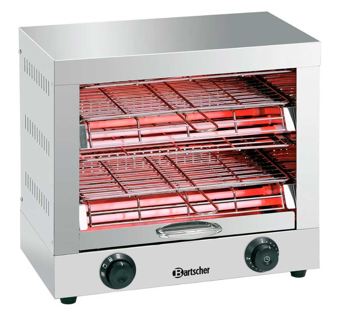 BARTSCHER - TOSTADOR DOBLE - 2 NIVELES - POTENCIA 3KW