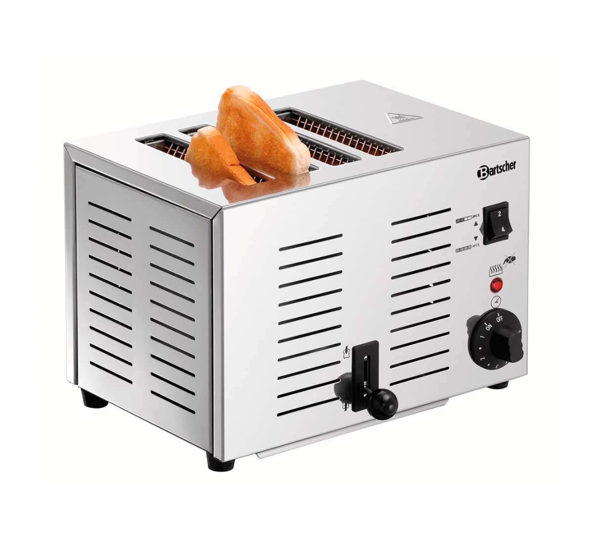 TOSTADORA DE RANURA TS40 - 4 REBANADAS - POTENCIA 1,8KW