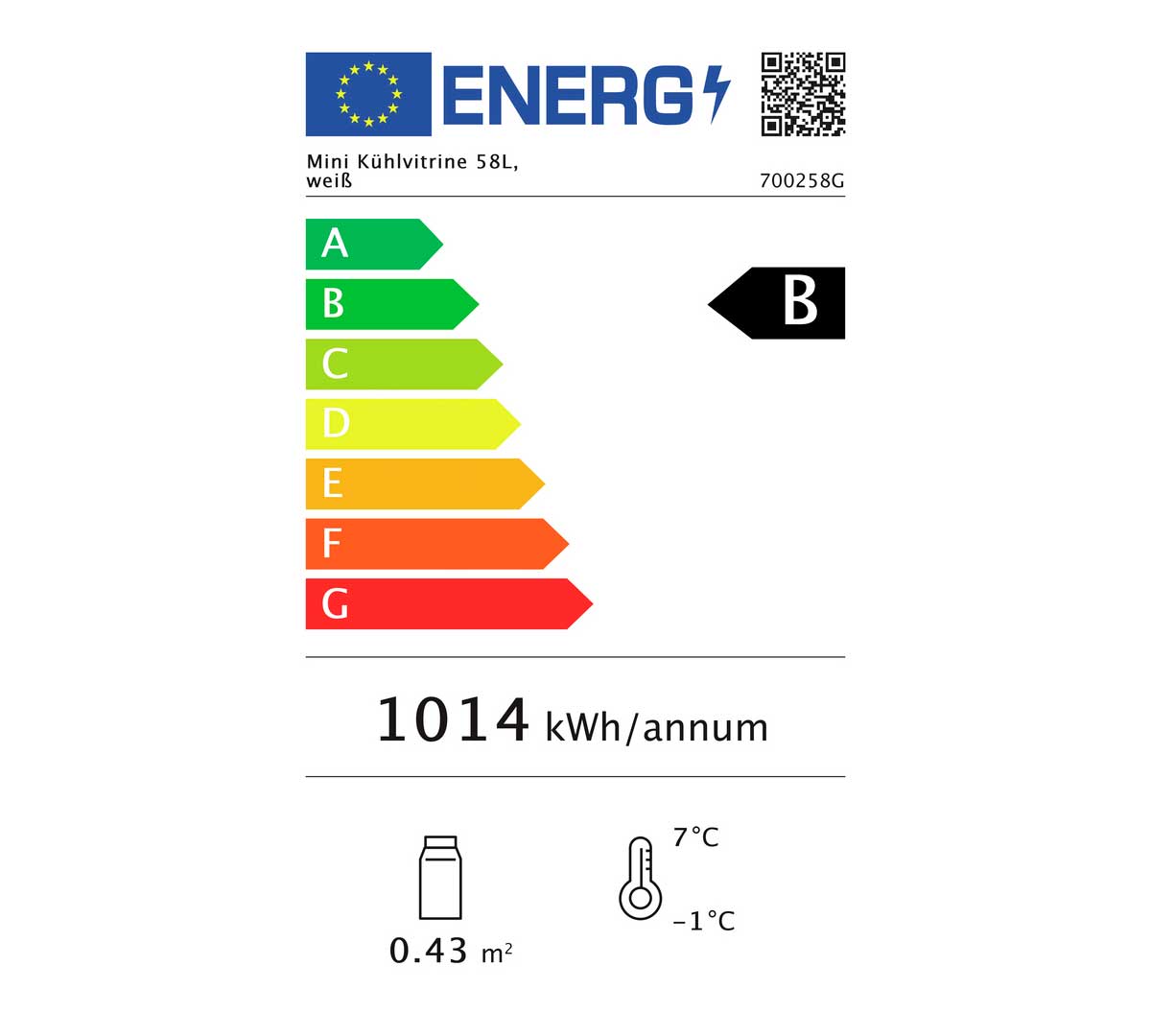 BARTSCHER - VITRINA REFRIGERADORA - 2 ESTANTES