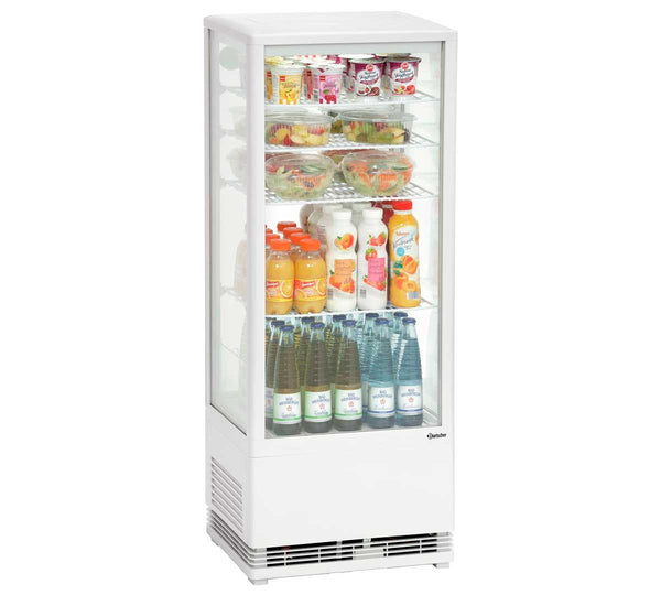 BARTSCHER - VITRINA REFRIGERADORA 98 L - 4 ESTANTES