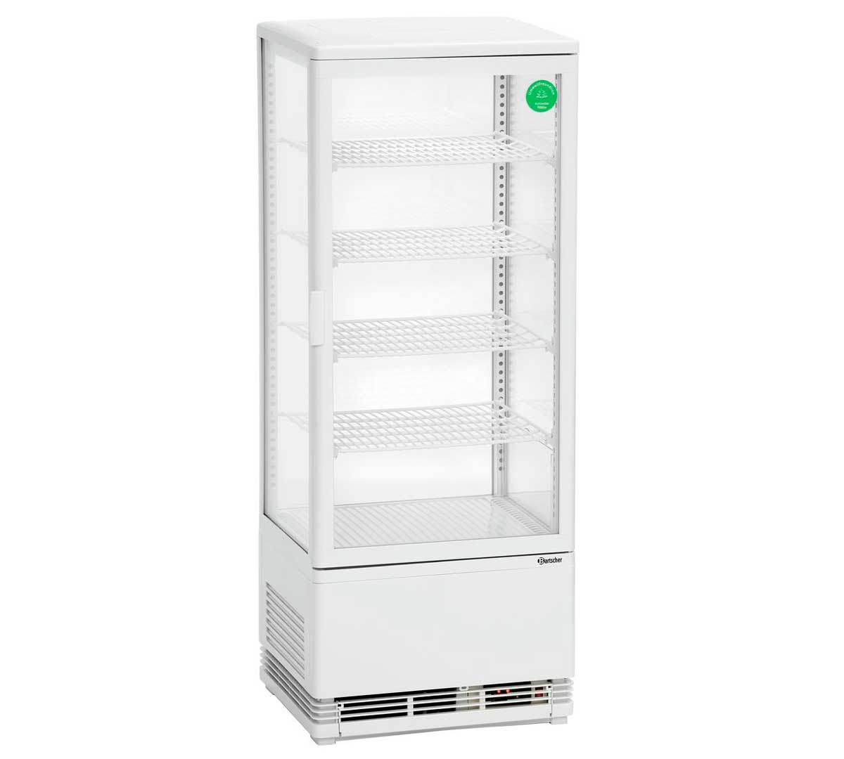 BARTSCHER - VITRINA REFRIGERADORA 98 L - 4 ESTANTES