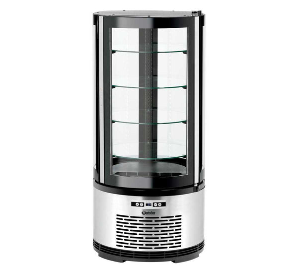 BARTSCHER - VITRINA PASTELERA TARTA 100 LITROS - REFRIGERADA - 4 ESTANTES