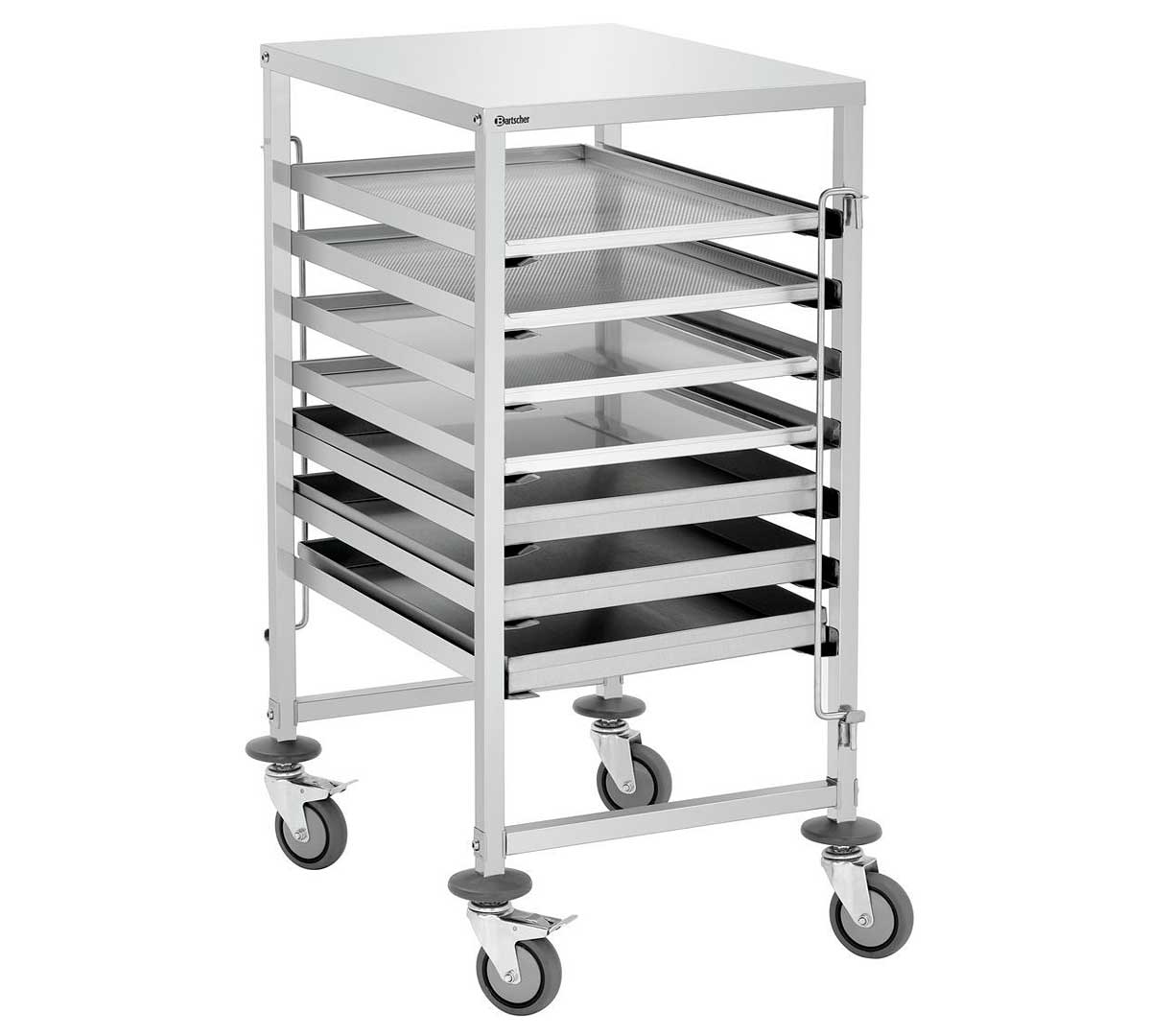 BARTSCHER - CARRO EURONORM AEN700-6040 - 7 BANDEJAS 60x40CM