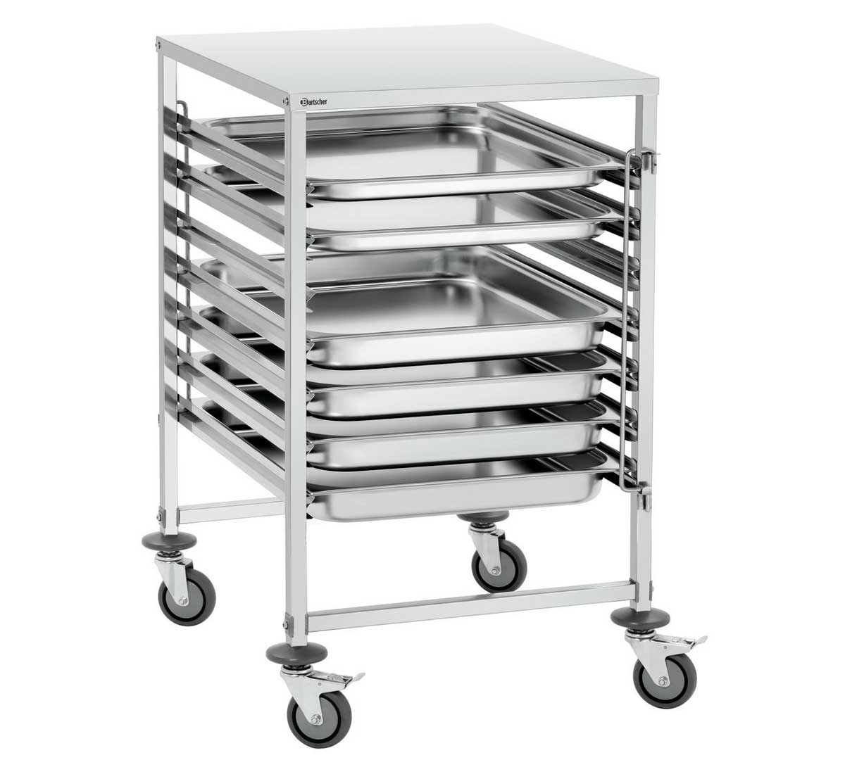 BARTSCHER - CARRO GASTRONORM AGN700 - 7 BANDEJAS GN 2/1