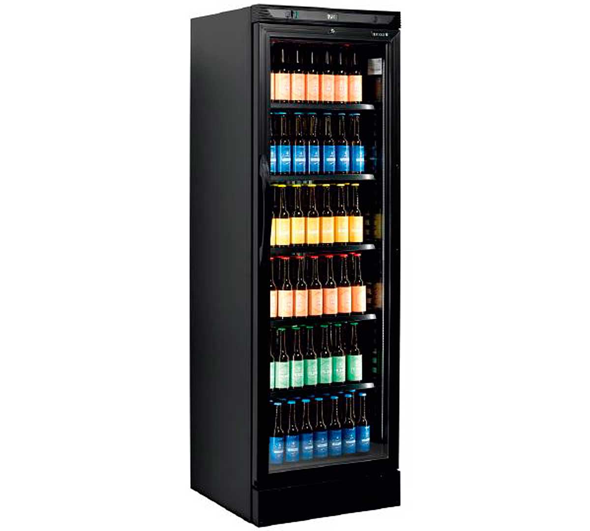 CLIMAHOSTELERIA - EXPOSITOR REFRIGERADO CEV425-I BLACK - 372 LITROS