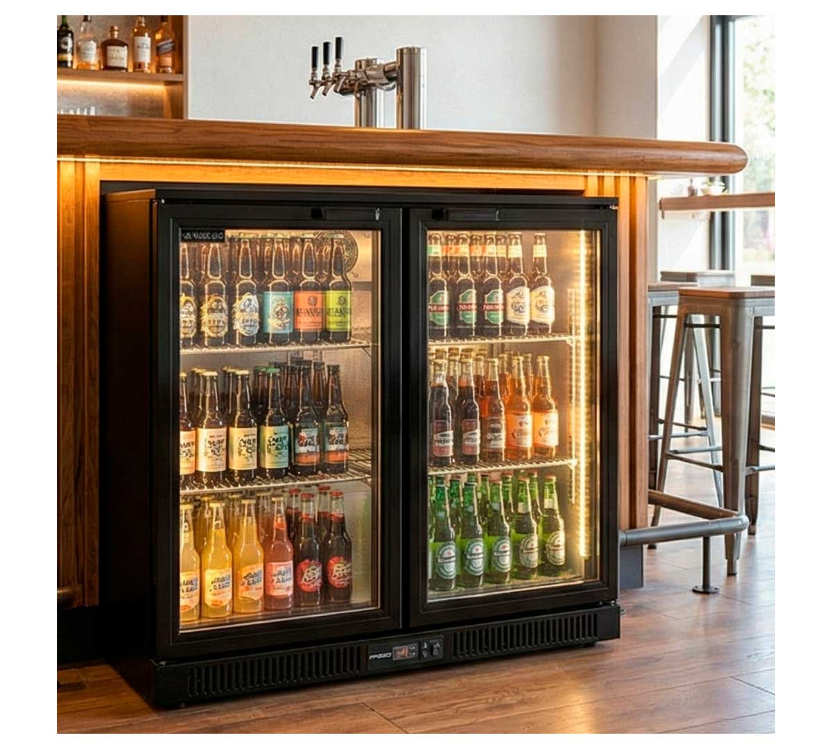 CLIMAHOSTELERIA - EXPOSITOR REFRIGERADO BB-2S - 208 LITROS