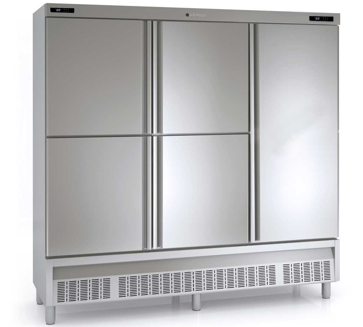 CORECO - ARMARIO REFRIGERADO CON DEPARTAMENTO DE CONGELADO ACM-2005 - 2+2+1 PUERTAS