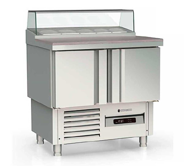 CORECO - MESA FRÍA SALADETTE GN 1/1 2 PUERTAS MFP-100