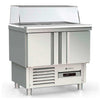 CORECO – MESA FRÍA SALADETTE GN 1/1 ENCIMERA ABIERTA 2 PUERTAS MFS-100-C