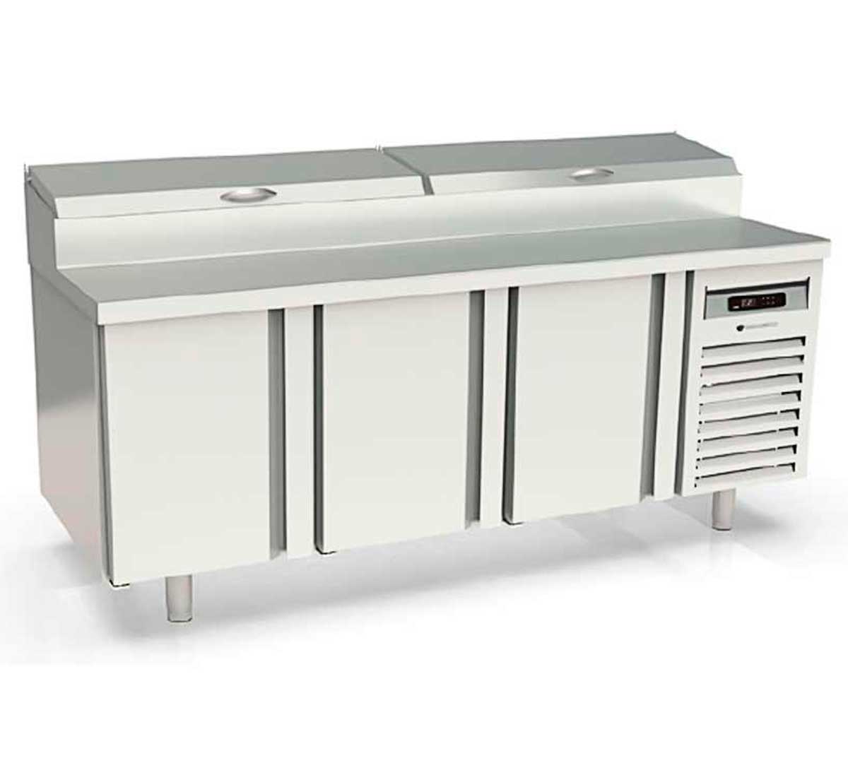 CORECO - MESA FRÍA BIG SALAD-PIZZA 3 PUERTAS MFEI80-200