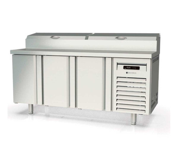 CORECO - MESA FRÍA SALAD-CHEF 3 PUERTAS MFEI70-180-1/6