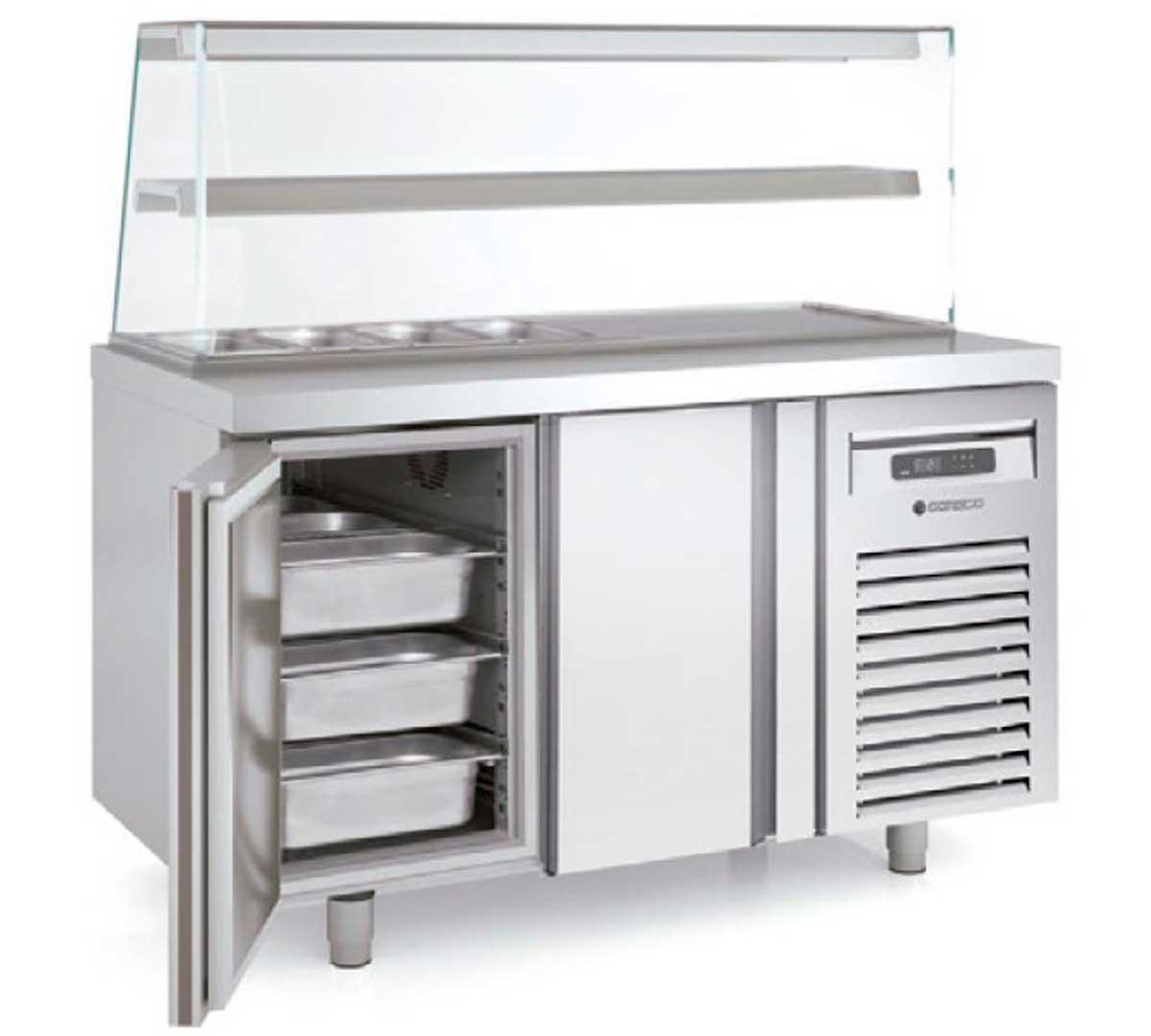 CORECO - MESA REFRIGERADA GN KEBAB 2 PUERTAS MFK70-135