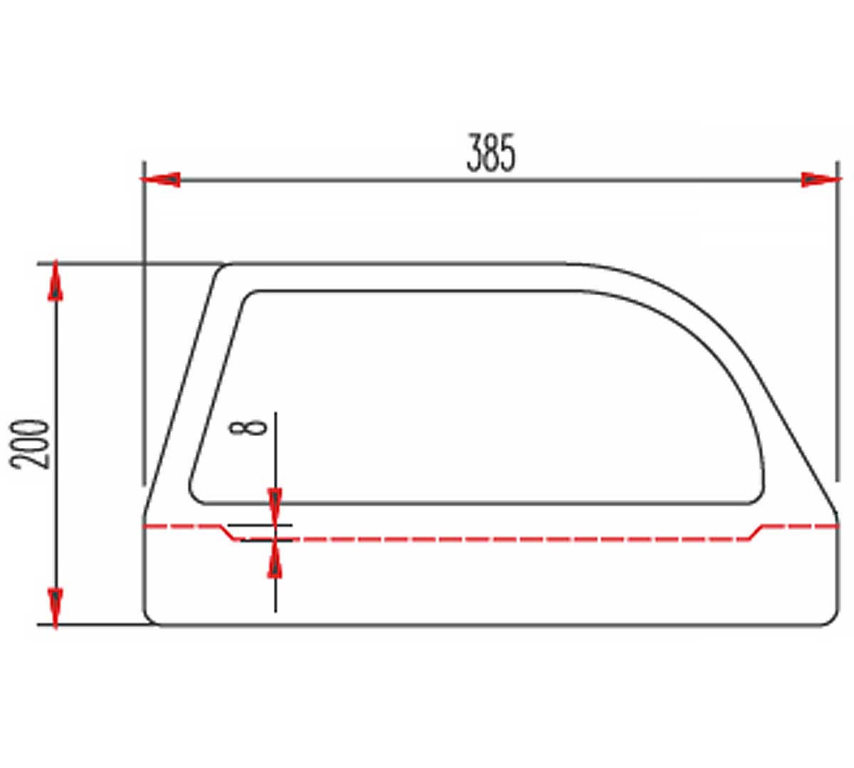 CORECO - VITRINA DE TAPAS BT