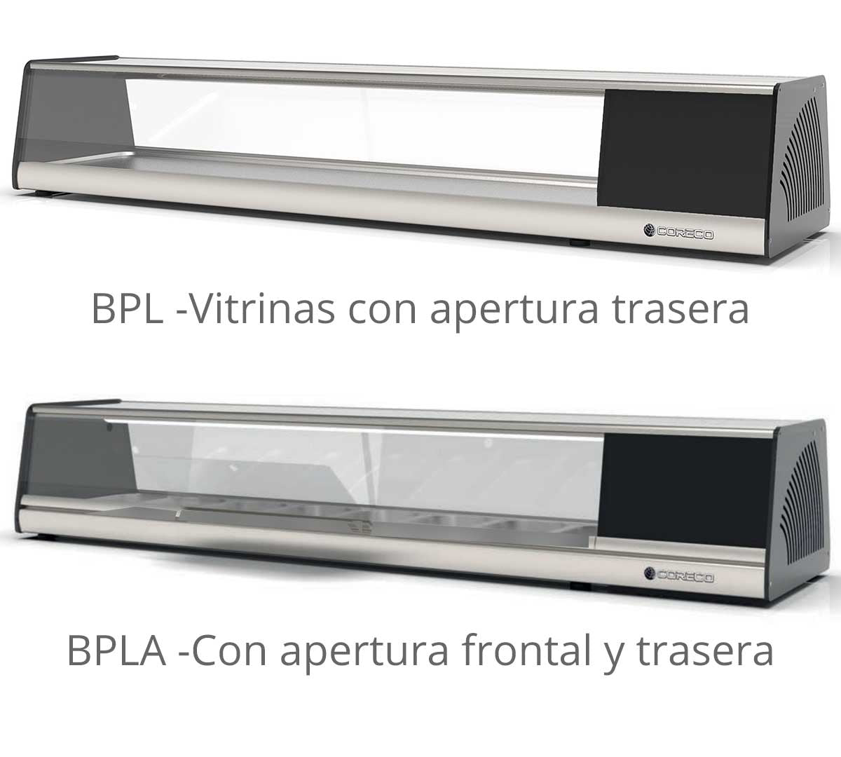 CORECO - VITRINA DE TAPAS FRÍA BPLA