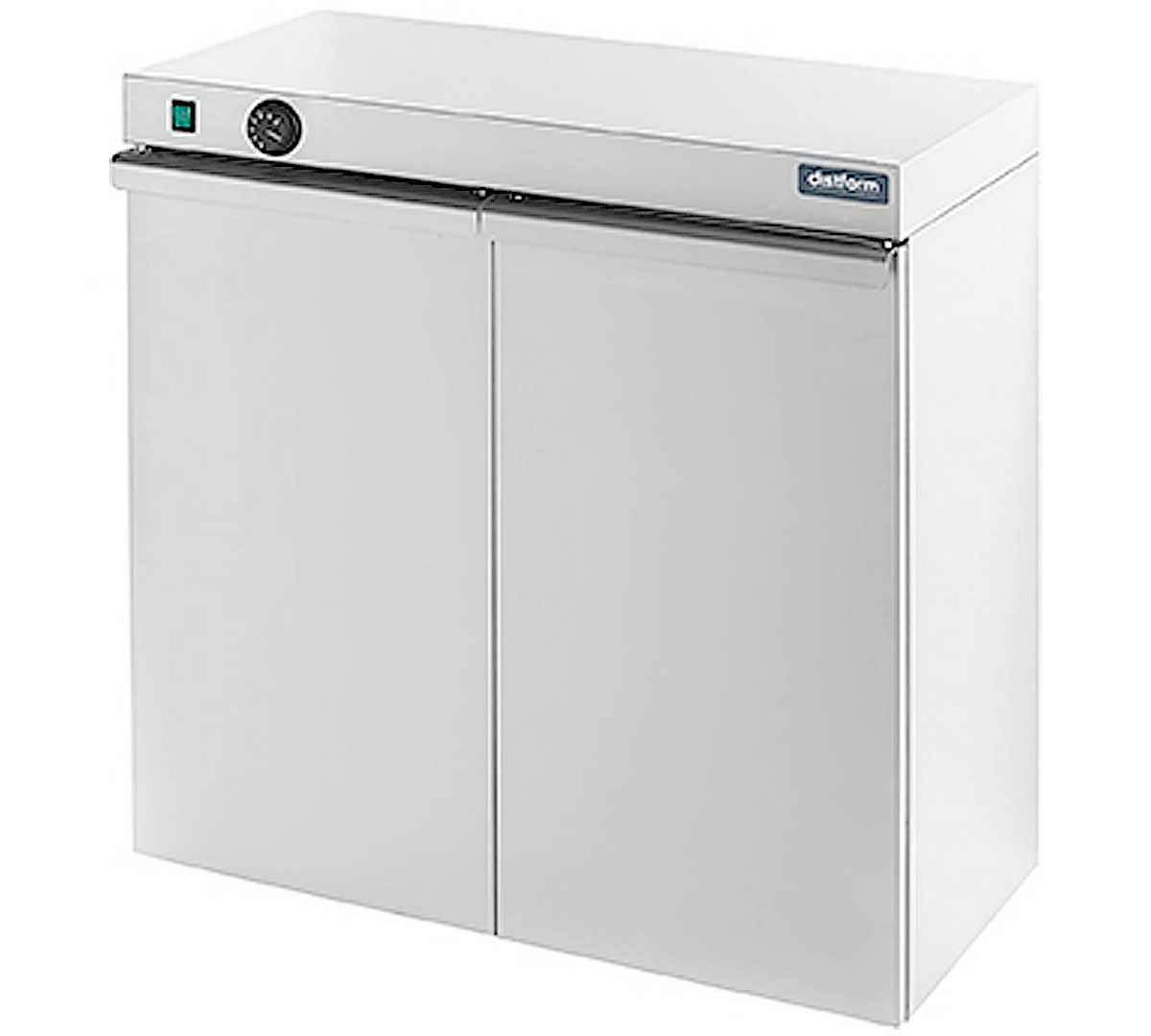 DISTFORM - ARMARIO CALENTADOR DE PLATOS DOBLE - CAPACIDAD 120 PLATOS