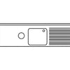 DISTFORM - FREGADERO GAMA 700 CUBETA Y ARO CON BASTIDOR